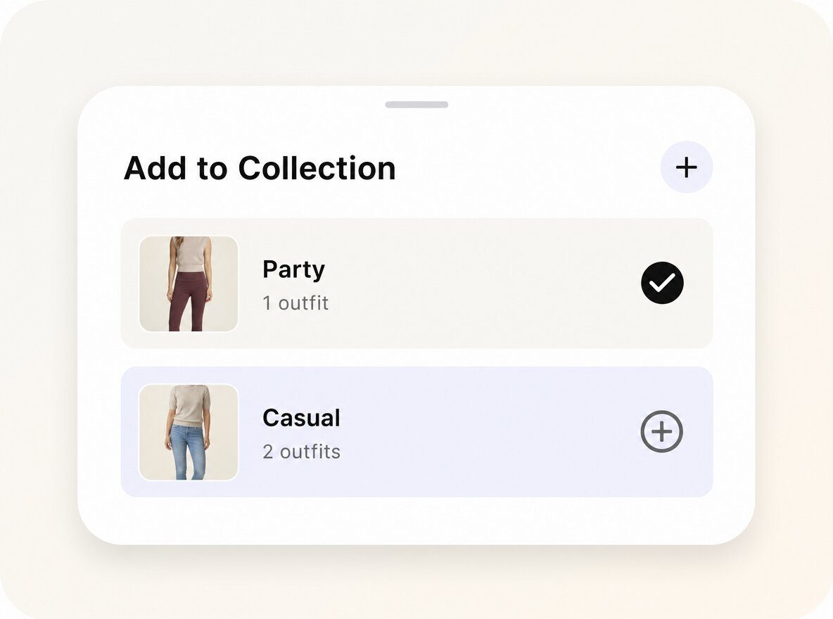 Collections screen preview